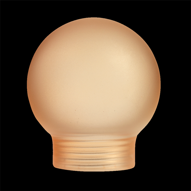 Flame klot glas 21,5mm gänga